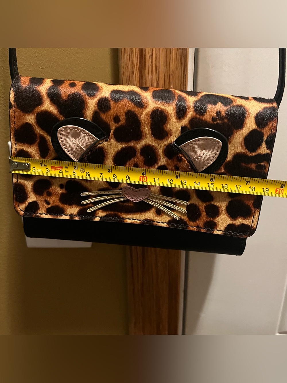 Kate Spade Run Wild Leopard Crossbody WLRU5029 - Picture 14 of 17